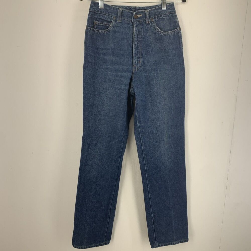 Vintage Calvin Klein‎ Jeans Women Fits 26x33 (TagSize 12) Straight Leg Denim USA